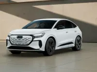 New Audi Q4 Sportback e-tron Black Edition 2026 White SUV
