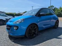 Used Vauxhall Adam 70 HP (51 kW) 2016 Blue Hatchback