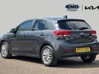 Used Kia Rio 99 HP (72 kW) 2019 Graphite grey Hatchback