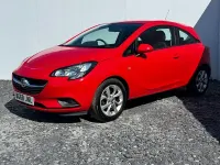 Used Vauxhall Corsa 75 HP (55 kW) 2018 Red Hatchback