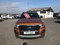 Used Ford Ranger Wildtrack 2021 Orange Pickup