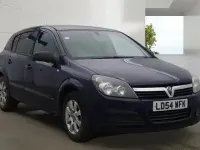 Used Vauxhall Astra Club 123 HP (90 kW) 2004 Blue Hatchback