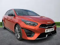 Used Kia Ceed GT-Line S 2024 Orange Hatchback