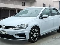 Used VW Golf VII R-line 150 HP (110 kW) 2017 Silver Hatchback