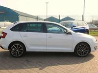 Used Skoda Rapid 2018 White Hatchback
