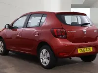 Gebraucht Dacia Sandero Lauréate 90 PS (66 kW) 2018 Rot Kleinwagen