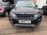 Used Land Rover Range Rover evoque SE 2015 Black Estate