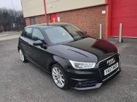 Used Audi A1 Sportback S-Line 125 HP (91 kW) 2017 Black Hatchback