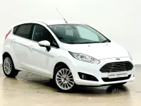 Used Ford Fiesta Titanium 2013 White Hatchback