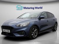 Used Ford Focus ST-Line 125 HP (91 kW) 2021 Blue Hatchback