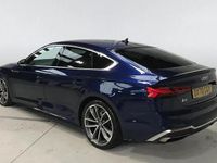 Used Audi A5 S-Line 204 HP (150 kW) 2020 Blue Hatchback