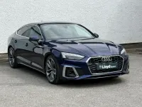 Used Audi A5 S-Line 2021 Blue Coupe