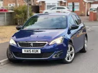 Used Peugeot 308 GT-line 2015 Blue Estate