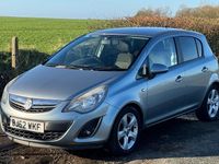 Used Vauxhall Corsa 2012 Silver Hatchback