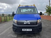 Used MAN TGE 140 HP (102 kW) 2020 Blue Van