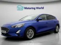 Used Ford Focus Titanium 125 HP (91 kW) 2020 Blue Hatchback