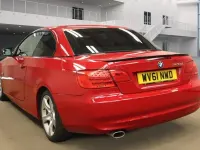 Used BMW 320 Cabriolet 184 HP (135 kW) 2012 Red Cabriolet