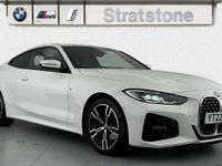 Begagnad BMW 420 M Sport 181 HK (133 kW) 2022 Vit Sportkupé