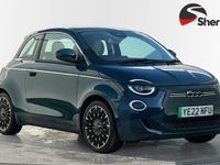 Used Fiat 500e La Prima 86 kW (118 HP) 2022 Green Hatchback