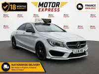 Used Mercedes CLA200 AMG 136 HP (100 kW) 2016 Silver Coupe