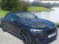 Used BMW 218 Sport Line 2020 Black Cabriolet