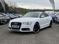Used Audi A5 Black Edition 225 HP (165 kW) 2013 White Coupe