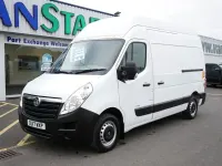 Begagnad Vauxhall Movano 145 HK (106 kW) 2017 Vit Minibuss