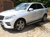 Used Mercedes ML350 AMG line 258 HP (189 kW) 2015 Silver SUV