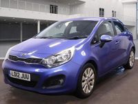 Used Kia Rio 107 HP (78 kW) 2012 Blue Hatchback
