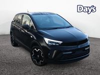 Used Vauxhall Crossland Ultimate 110 HP (80 kW) 2023 Black SUV
