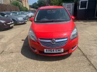 Used Vauxhall Meriva S 2014 Red MPV