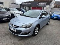 Used Vauxhall Astra Design Edition 130 HP (95 kW) 2014 Silver Hatchback