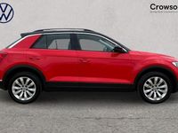 Used VW T-Roc SE 115 HP (84 kW) 2019 Red SUV