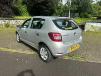 Used Dacia Sandero Ambiance 75 HP (55 kW) 2016 Silver Hatchback