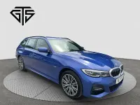 Used BMW 330e M Sport 292 HP (214 kW) 2022 Blue Estate