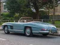 Used Mercedes SL300 215 HP (158 kW) 1957 Blue Cabriolet