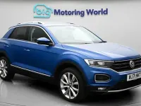 Used VW T-Roc SEL 150 HP (110 kW) 2021 Blue SUV