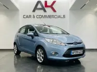 Used Ford Fiesta Zetec 82 HP (60 kW) 2009 Blue Hatchback