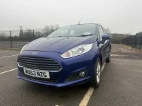 Used Ford Fiesta Zetec 2014 Blue Hatchback
