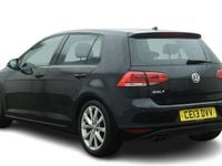Used VW Golf VII GT 140 HP (102 kW) 2013 Black Hatchback