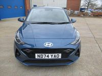 Used Hyundai i10 Premium 2024 Blue Hatchback