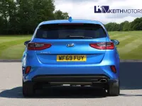 Used Kia Ceed 140 HP (102 kW) 2019 Blue Hatchback