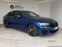 Used BMW 520 M Sport 2021 Blue Sedan
