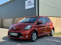 Used Toyota Aygo 68 HP (50 kW) 2012 Orange Hatchback