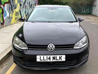 Used VW Golf VII SE 122 HP (89 kW) 2014 Black Hatchback