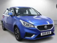 Used MG MG3 Exclusive 106 HP (77 kW) 2019 Blue Hatchback