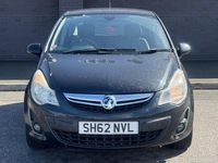 Used Vauxhall Corsa 90 HP (66 kW) 2012 Black Hatchback