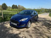 Used Ford Fiesta Zetec 82 HP (60 kW) 2015 Blue Hatchback