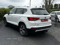 Używany Seat Ateca Ecomotive 115 KM (84 kW) 2018 Biały SUV