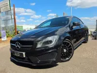 Used Mercedes CLA220 AMG 177 HP (130 kW) 2014 Black Coupe
